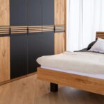 Szafa Dębowa 4D z Podwójnymi Drzwiami Szklanymi - Kopenhaga