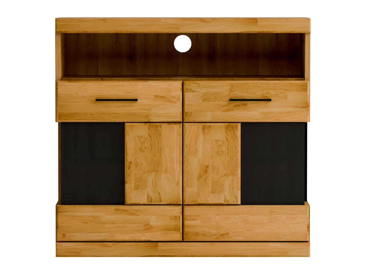 Wąska Komoda Drewniana 45 cm – Avero 05