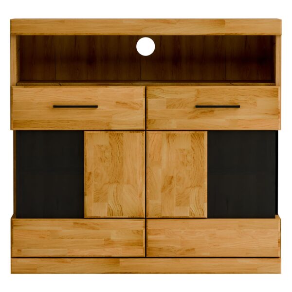 Wąska Komoda Drewniana 45 cm – Avero 05