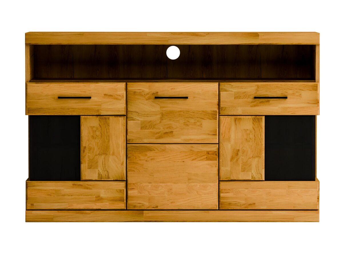 Komoda Dębowa 125 cm – Avero 13