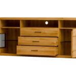 Szeroka Komoda Dębowa 180 cm – Avero 18