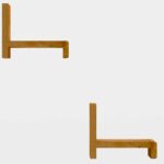 Zestaw Półek Dębowych 90 cm – Castoro 25