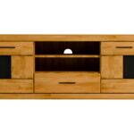 Wąska Szafka RTV Dębowa – Avero 43