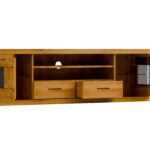 Szafka RTV Dębowa 180 cm – Avero 48