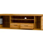 Szafka RTV Dębowa 180 cm – Avero 48