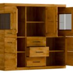 Witryna Drewniana Przeszklona – Avero 81