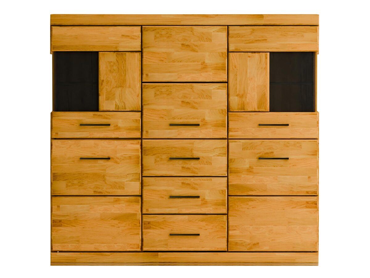 Witryna Drewniana Przeszklona – Avero 81