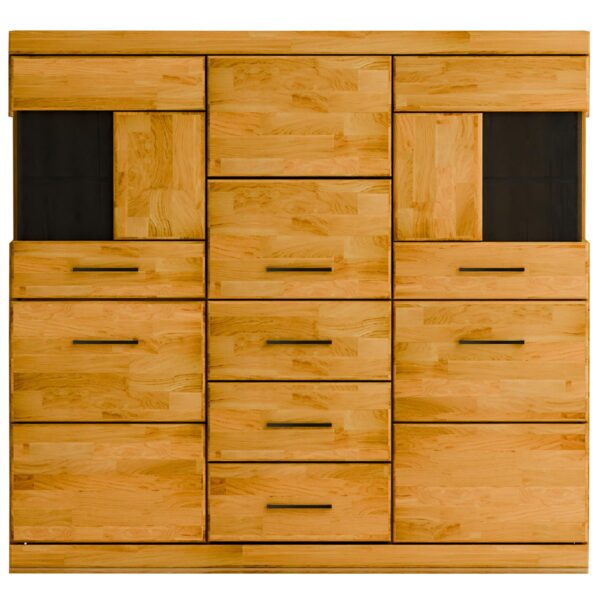 Witryna Drewniana Przeszklona – Avero 81