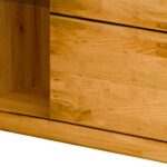 Witryna Dębowa Szeroka 180 cm – Avero 86