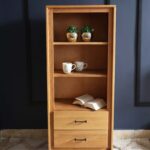 Drewniany Regał z Szufladami ALAMOS LOFT