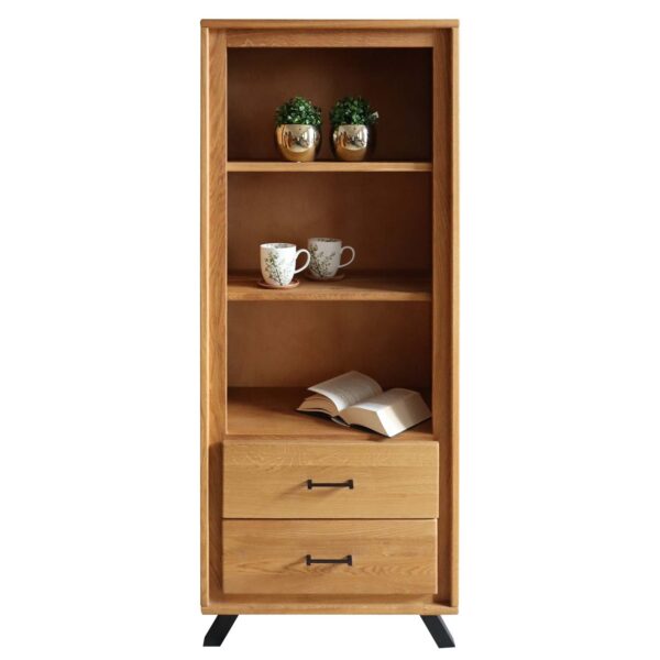 Drewniany Regał z Szufladami ALAMOS LOFT