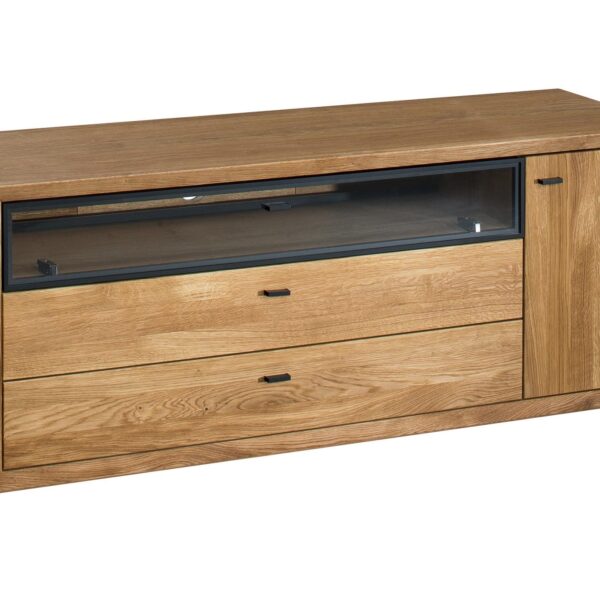 Szafka RTV z drewna Toledo