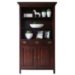 Drewniany Regał z Szafkami MENDOZ