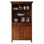 Drewniany Regał z Szafkami MENDOZ