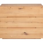 Pojemna drewniana komoda Macari 3L