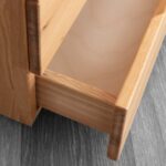 Pojemna drewniana komoda Macari 3L