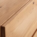 Pojemna drewniana komoda Macari 3L