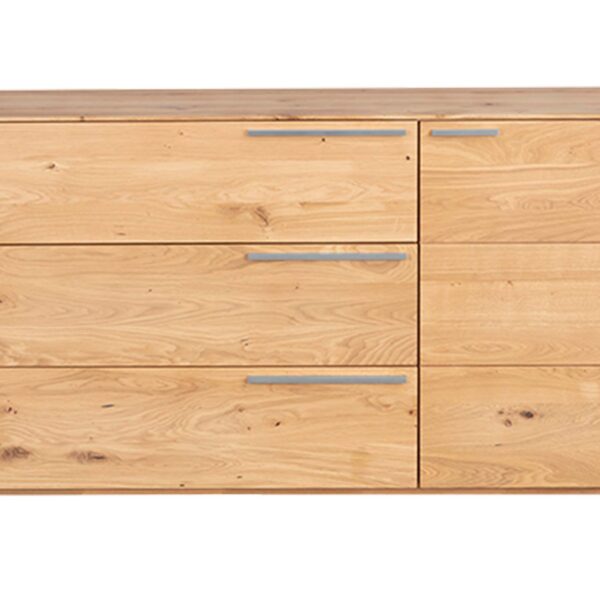 Komoda drewniana z litego drewna Arella 3L1T