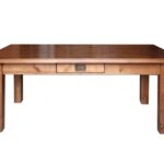 Drewniana Ława z Szufladą do Salonu MENDOZ