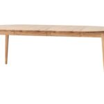 Stół Dębowy Okrągły Basic Rozsuwany