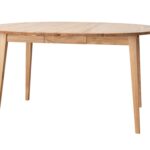 Rozsuwany Stół Dębowy Okrągły Basic