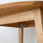 Okrągły Stół Dębowy 90 cm Basic