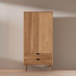 Dębowa Bieliźniarka z Szufladami Lina