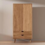 Dębowa Szafa Lina Wąska