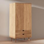 Dębowa Szafa Lina Wąska