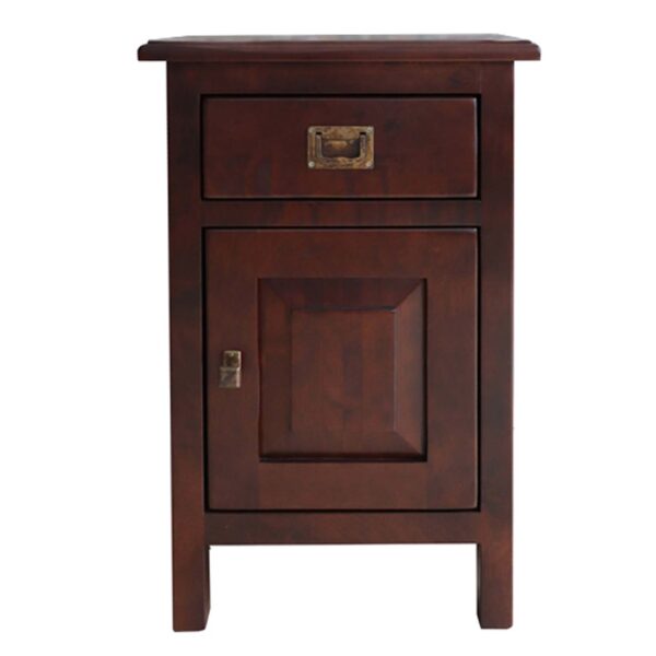 Drewniana Szafka Nocna na Nóżkach MENDOZ