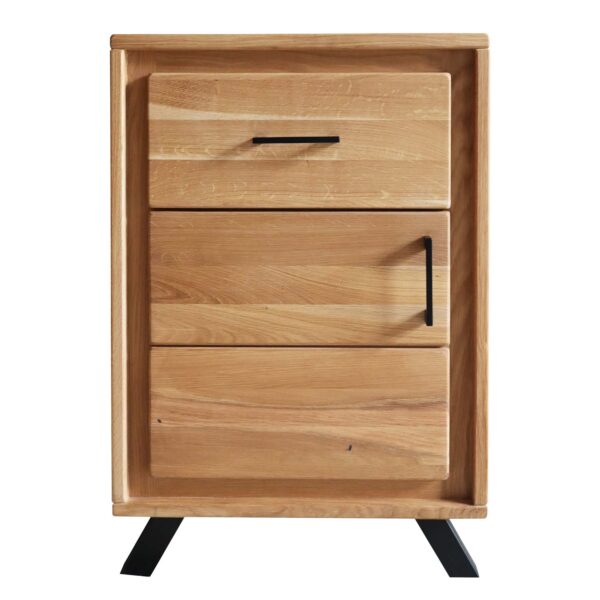 Drewniana Szafka Nocna na Nóżkach ALAMOS LOFT