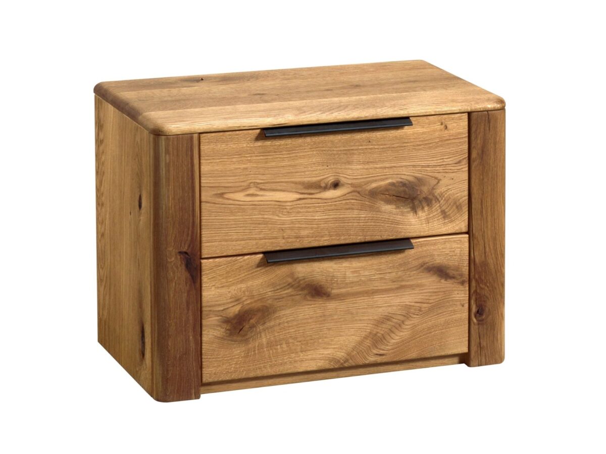 Stolik nocny z drewna Maseri