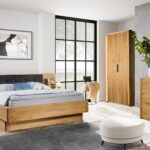 Komoda drewniana do sypialni Maseri