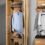 Drewniane meble do przedpokoju Toledo