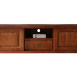 Szafka RTV z Drewna Długa MENDOZ