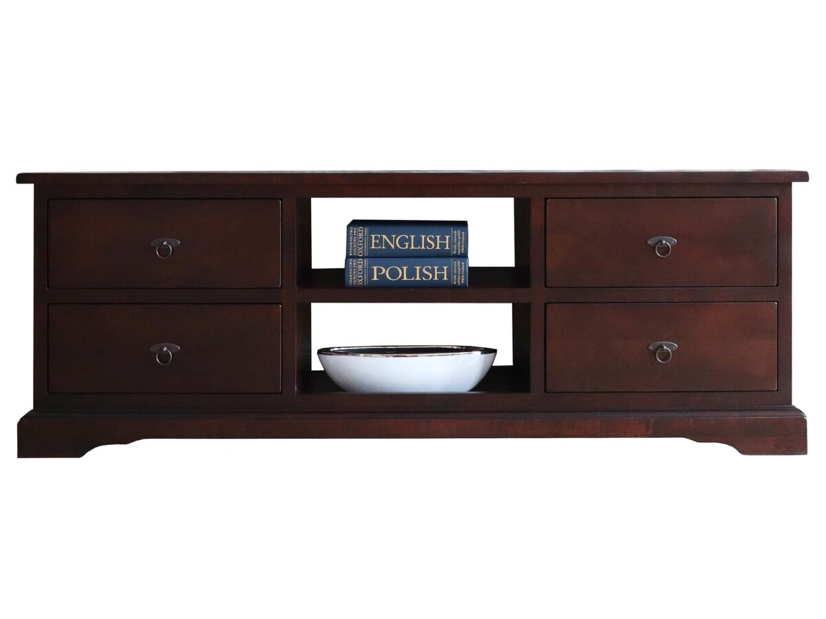 Szafka RTV z Drewna LOGAN