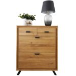 Szafka na Buty Alamos Loft z Litego Drewna Dębowego