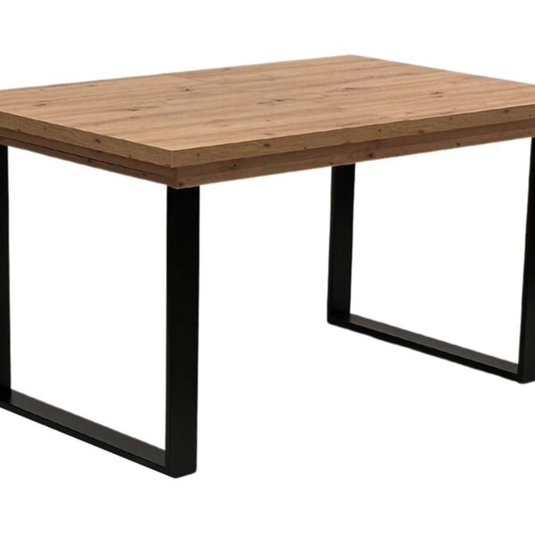 Stół Rozkładany Nowoczesny z Metalowymi Nóżkami – Metron