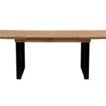 Stół Rozkładany Nowoczesny z Metalowymi Nóżkami – Metron