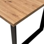 Stół Rozkładany Nowoczesny z Metalowymi Nóżkami – Metron