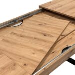 Stół Rozkładany Nowoczesny z Metalowymi Nóżkami – Metron