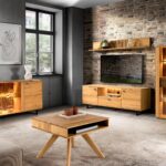 Elegancka Szafka Dębowa Pod Tv Sole