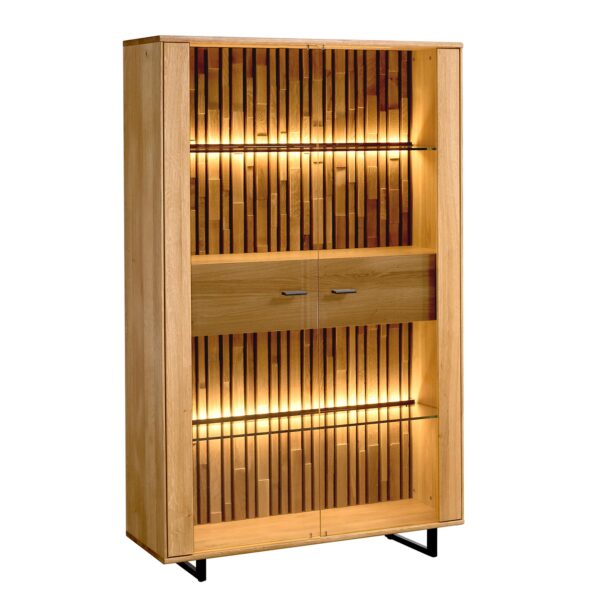 Stylowa Witryna z Czarnymi Nóżkami Sole