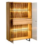 Stylowa Witryna z Czarnymi Nóżkami Sole