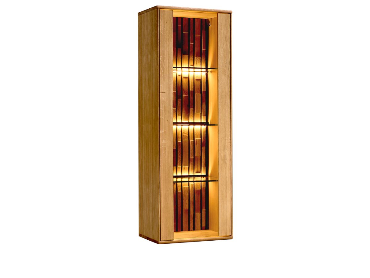 Elegancka Witryna Wisząca do Salonu Sole