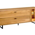 Elegancka Szafka Dębowa Pod Tv Sole