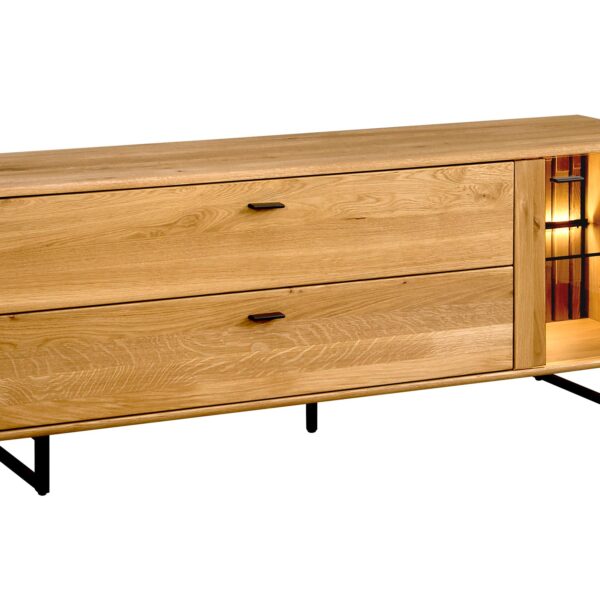 Elegancka Szafka Dębowa Pod Tv Sole