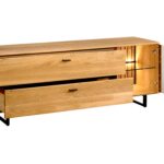 Elegancka Szafka Dębowa Pod Tv Sole