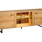 Nowoczesna Dębowa Szafka Rtv Sole