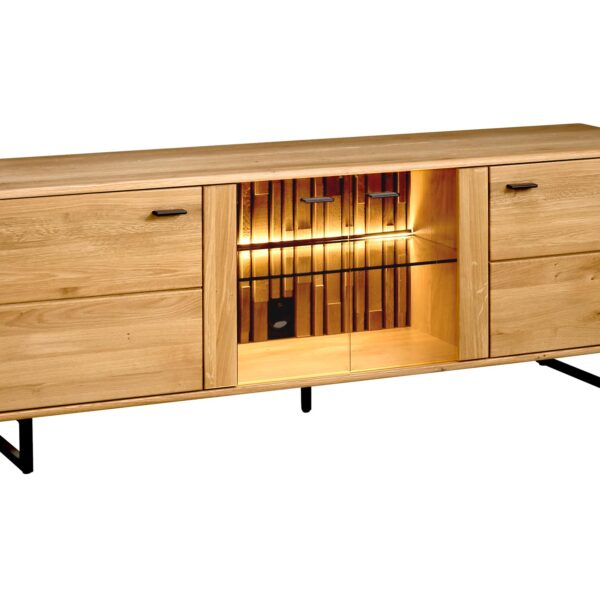 Nowoczesna Dębowa Szafka Rtv Sole